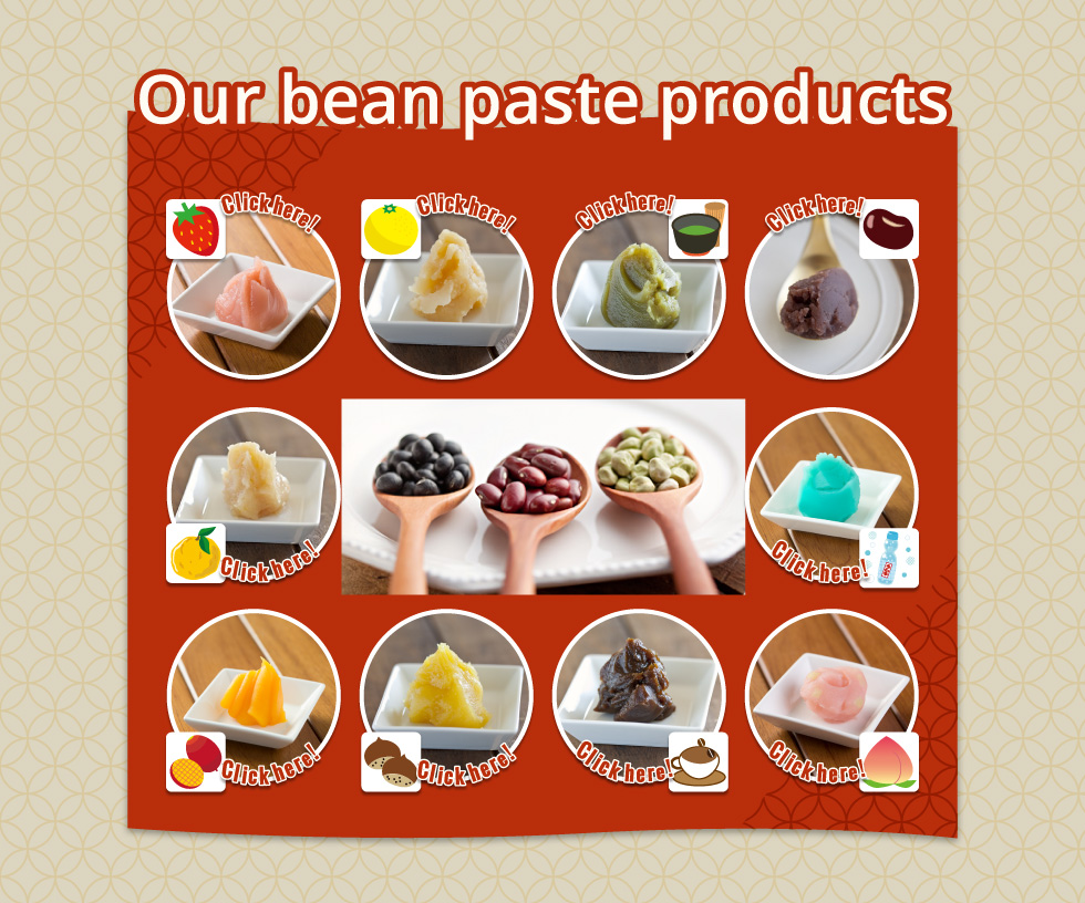 Our bean paste products
